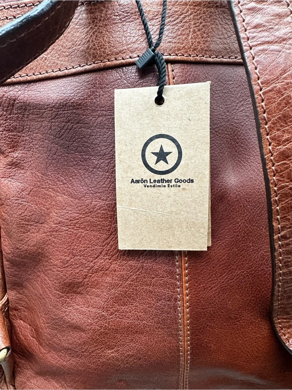 Aaron‎ leather goods mini backpack NWT